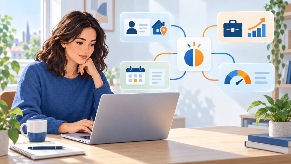 Loan applicant reviewing the factors lenders use to make decisions