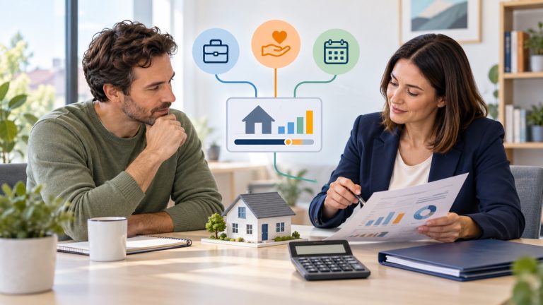 Applicant considering a mortgage while receiving benefits