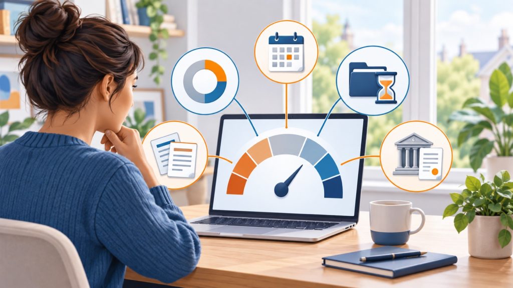 Everyday financial choices that can affect a UK credit score